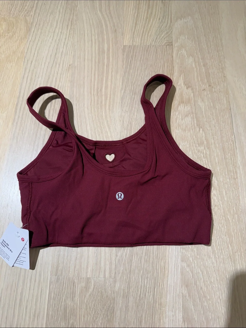 Lululemon nulu rib scoop neck bra